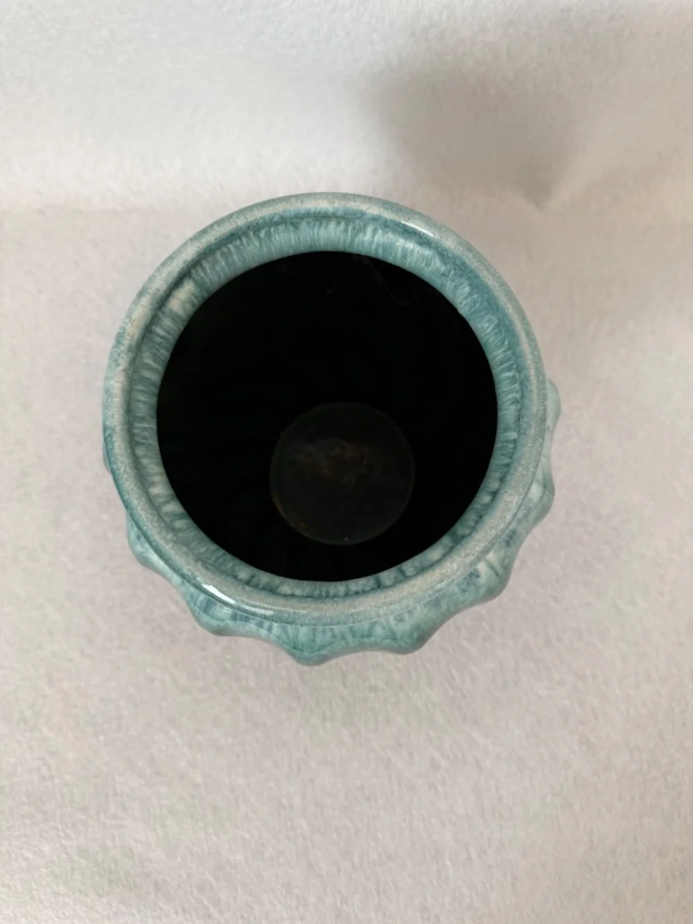 Vintage Hull Pottery Swirl Vase or Urn 803